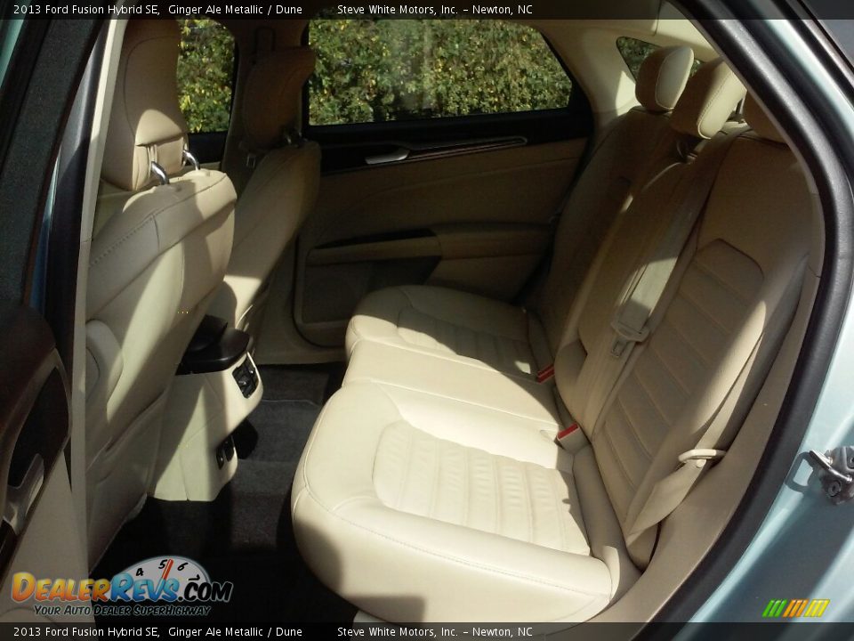 2013 Ford Fusion Hybrid SE Ginger Ale Metallic / Dune Photo #10