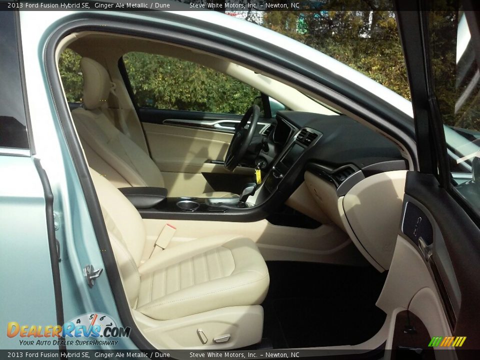 2013 Ford Fusion Hybrid SE Ginger Ale Metallic / Dune Photo #13