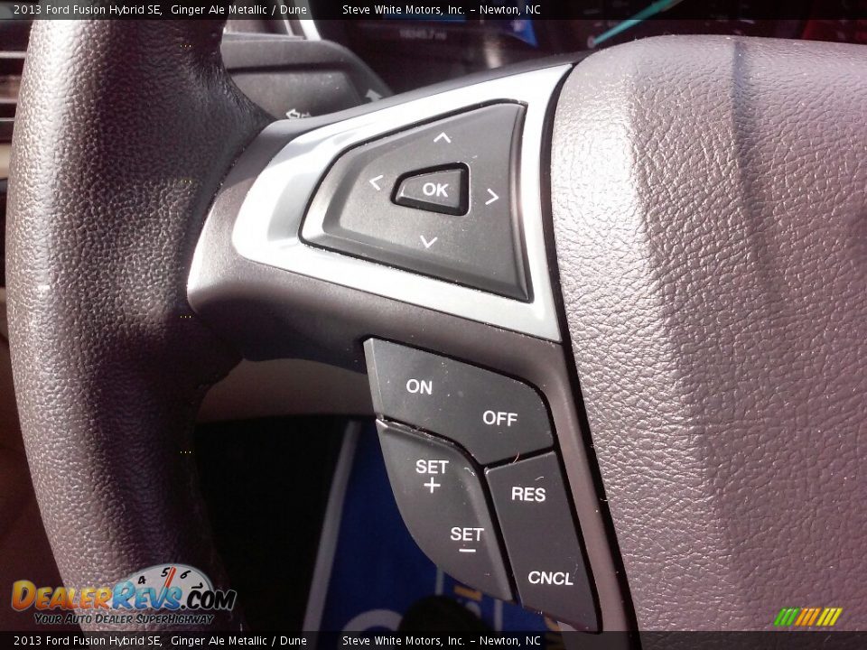 2013 Ford Fusion Hybrid SE Ginger Ale Metallic / Dune Photo #15