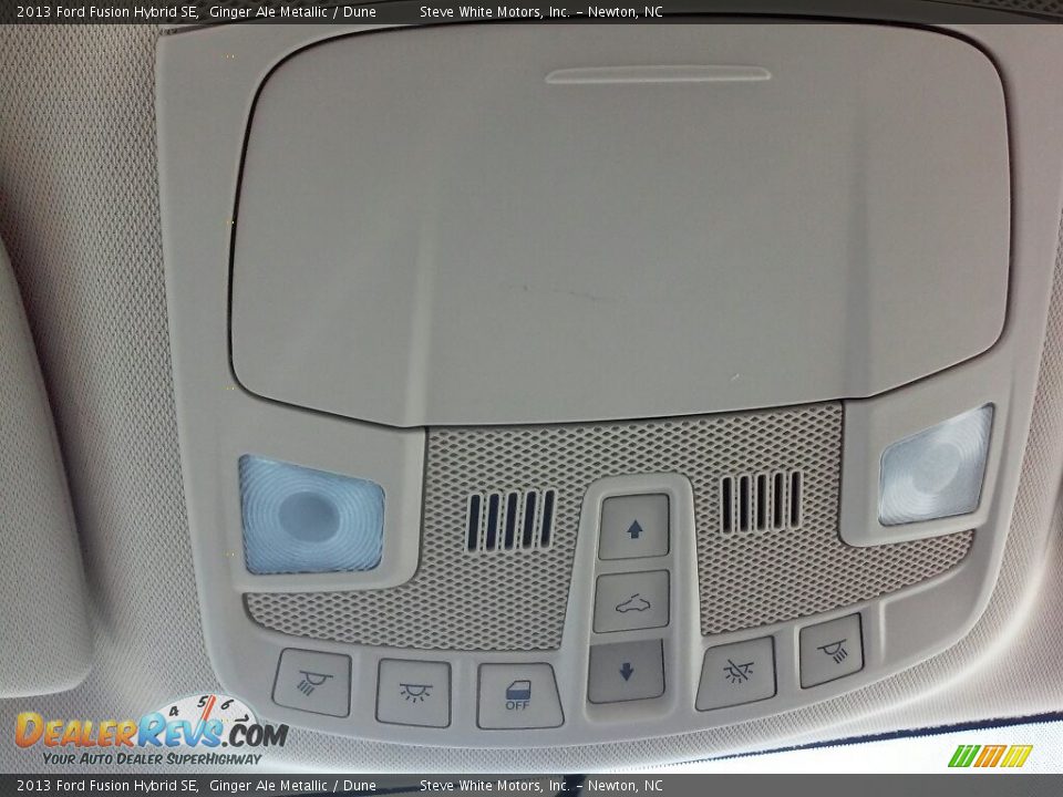 2013 Ford Fusion Hybrid SE Ginger Ale Metallic / Dune Photo #17