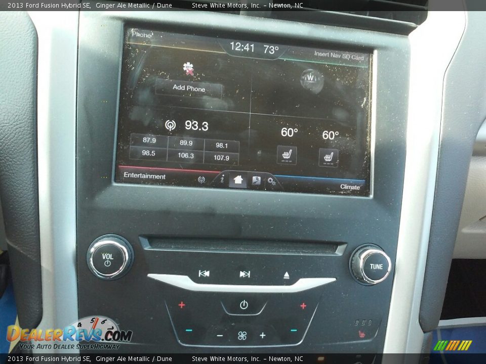 2013 Ford Fusion Hybrid SE Ginger Ale Metallic / Dune Photo #18