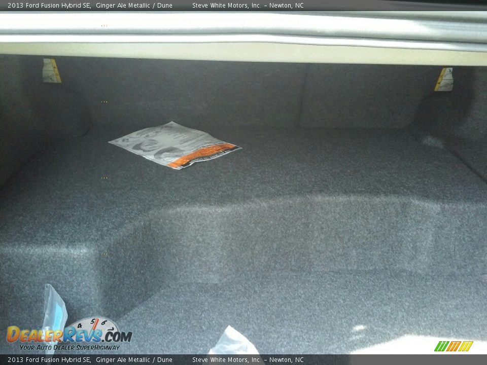 2013 Ford Fusion Hybrid SE Ginger Ale Metallic / Dune Photo #22