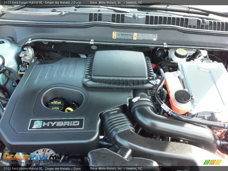 2013 Ford Fusion Hybrid SE Ginger Ale Metallic / Dune Photo #23