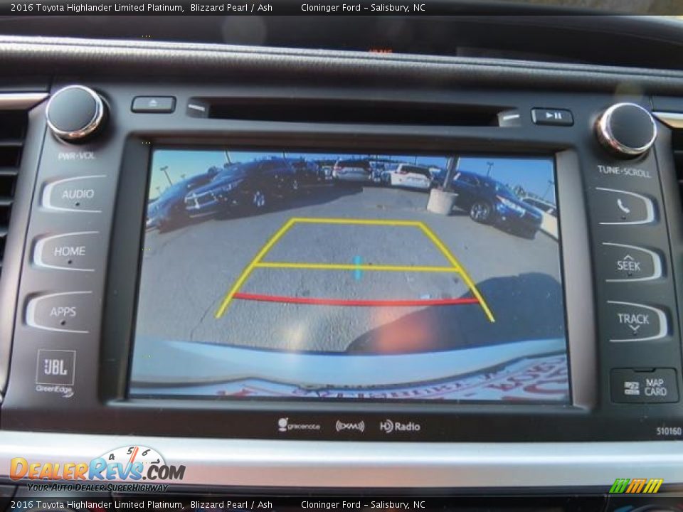 2016 Toyota Highlander Limited Platinum Blizzard Pearl / Ash Photo #22