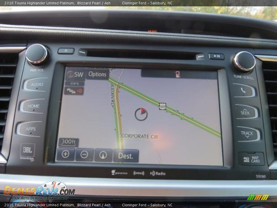 2016 Toyota Highlander Limited Platinum Blizzard Pearl / Ash Photo #23