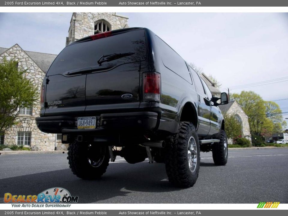 2005 Ford Excursion Limited 4X4 Black / Medium Pebble Photo #5