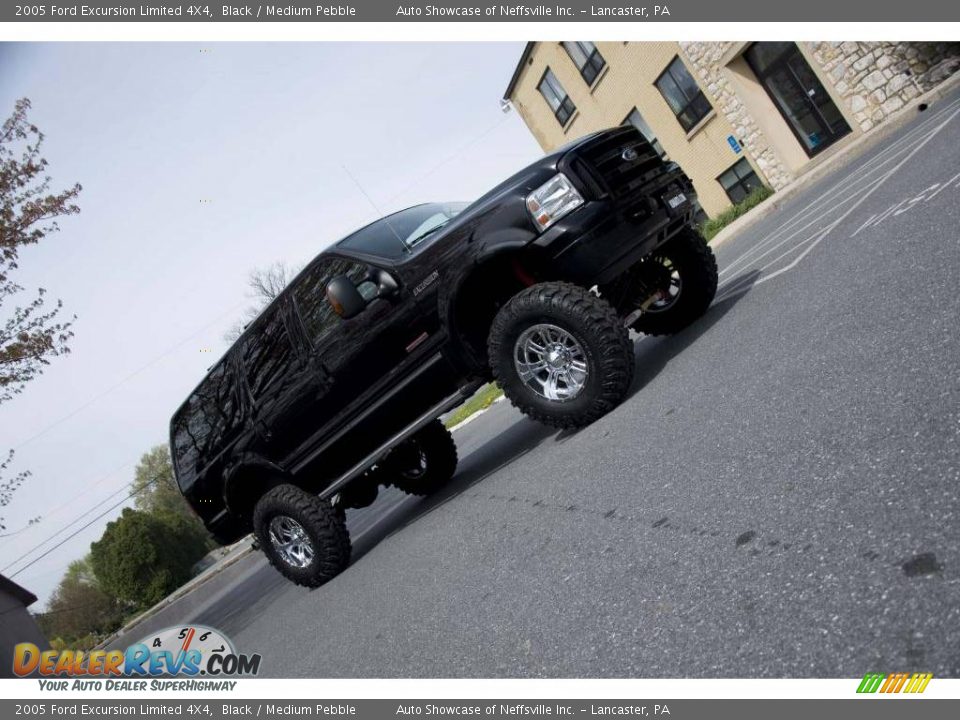 2005 Ford Excursion Limited 4X4 Black / Medium Pebble Photo #7