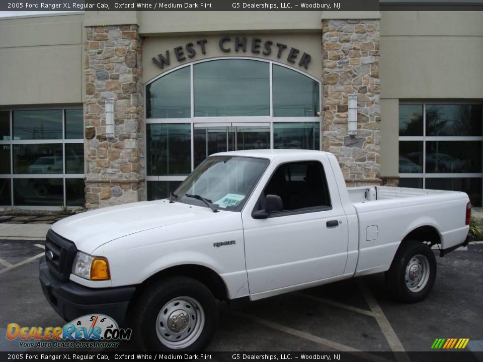 2005 Ford Ranger XL Regular Cab Oxford White / Medium Dark Flint Photo #1