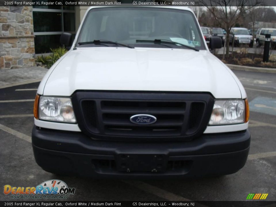 2005 Ford Ranger XL Regular Cab Oxford White / Medium Dark Flint Photo #4