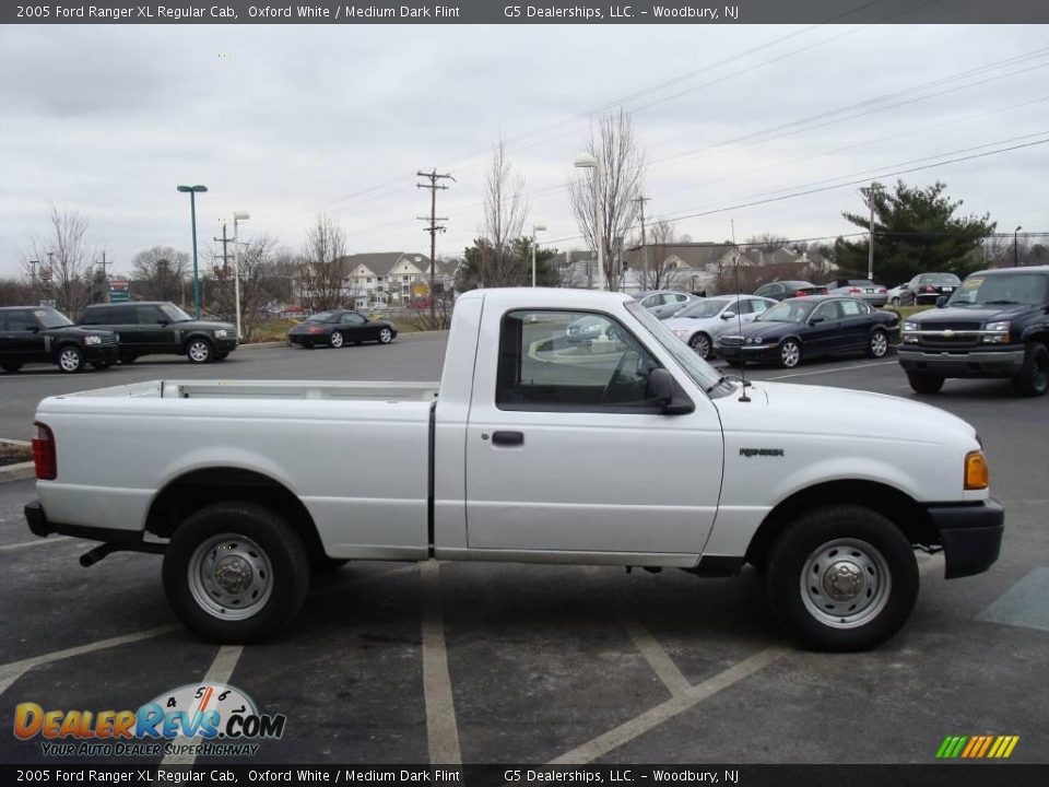 2005 Ford Ranger XL Regular Cab Oxford White / Medium Dark Flint Photo #6