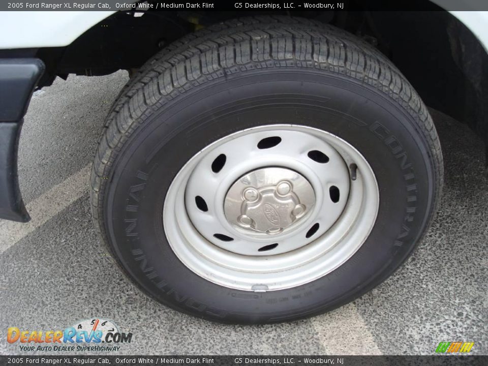 2005 Ford Ranger XL Regular Cab Oxford White / Medium Dark Flint Photo #19