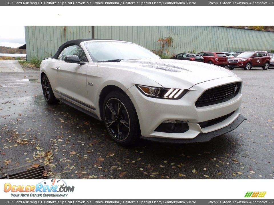 Front 3/4 View of 2017 Ford Mustang GT California Speical Convertible Photo #5