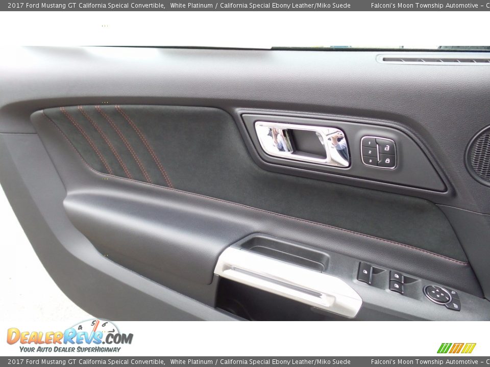 Door Panel of 2017 Ford Mustang GT California Speical Convertible Photo #12