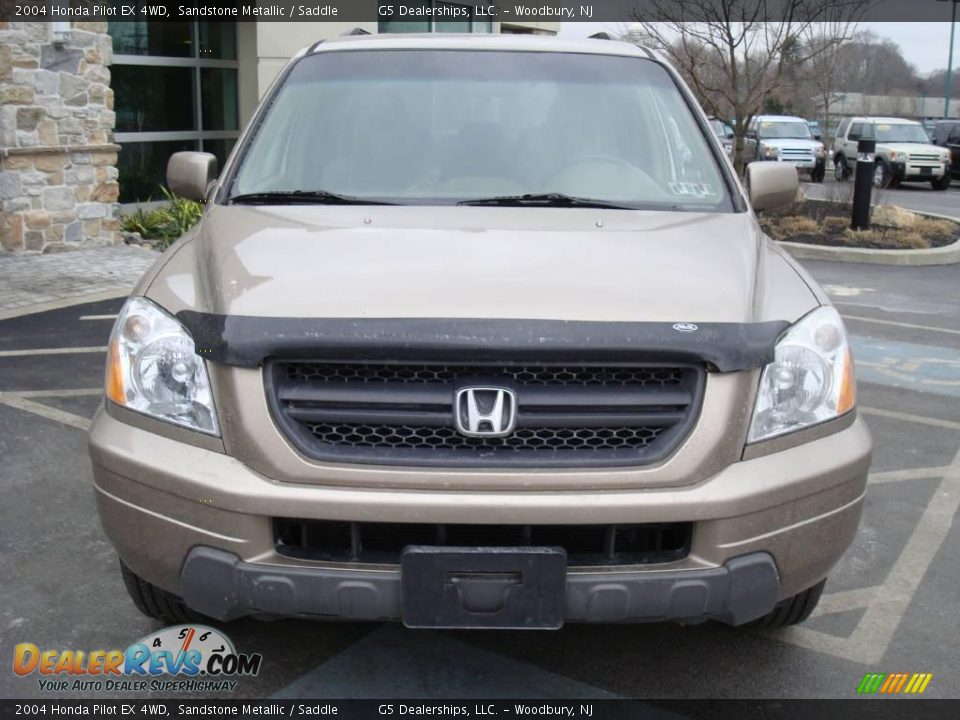 2004 Honda Pilot EX 4WD Sandstone Metallic / Saddle Photo #4