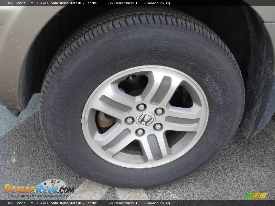 2004 Honda Pilot EX 4WD Sandstone Metallic / Saddle Photo #20