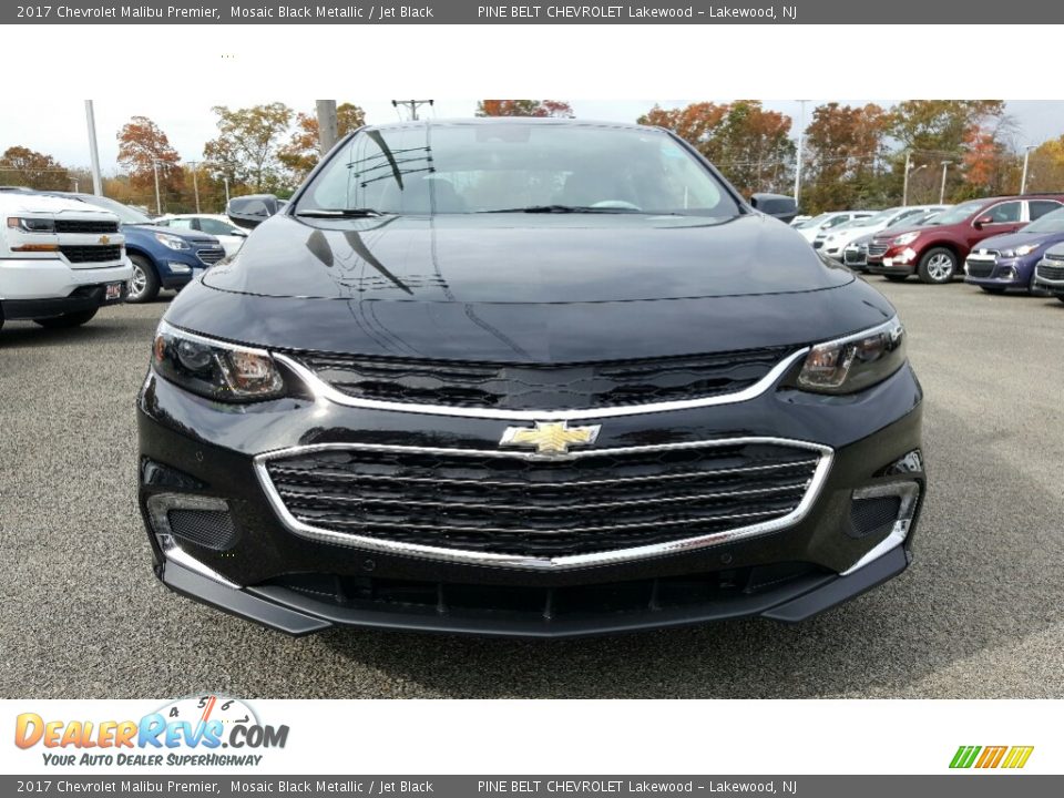 2017 Chevrolet Malibu Premier Mosaic Black Metallic / Jet Black Photo #2