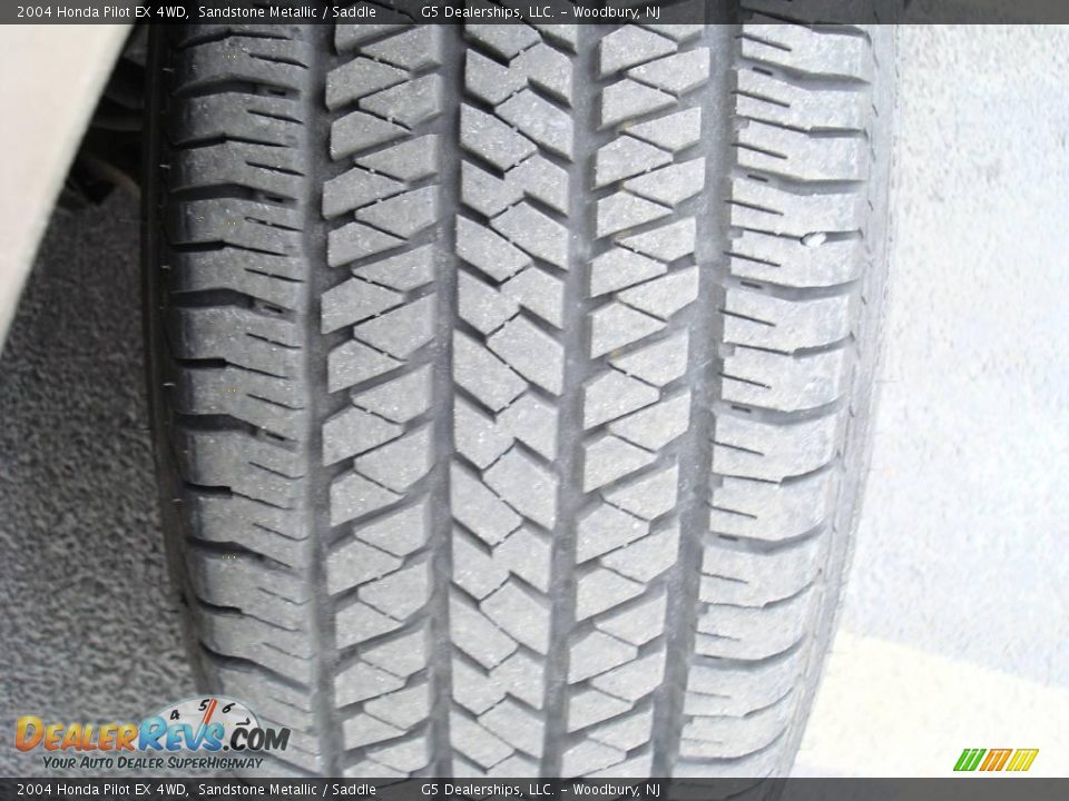 2004 Honda Pilot EX 4WD Sandstone Metallic / Saddle Photo #21