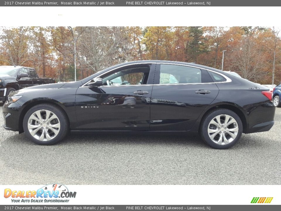 2017 Chevrolet Malibu Premier Mosaic Black Metallic / Jet Black Photo #3