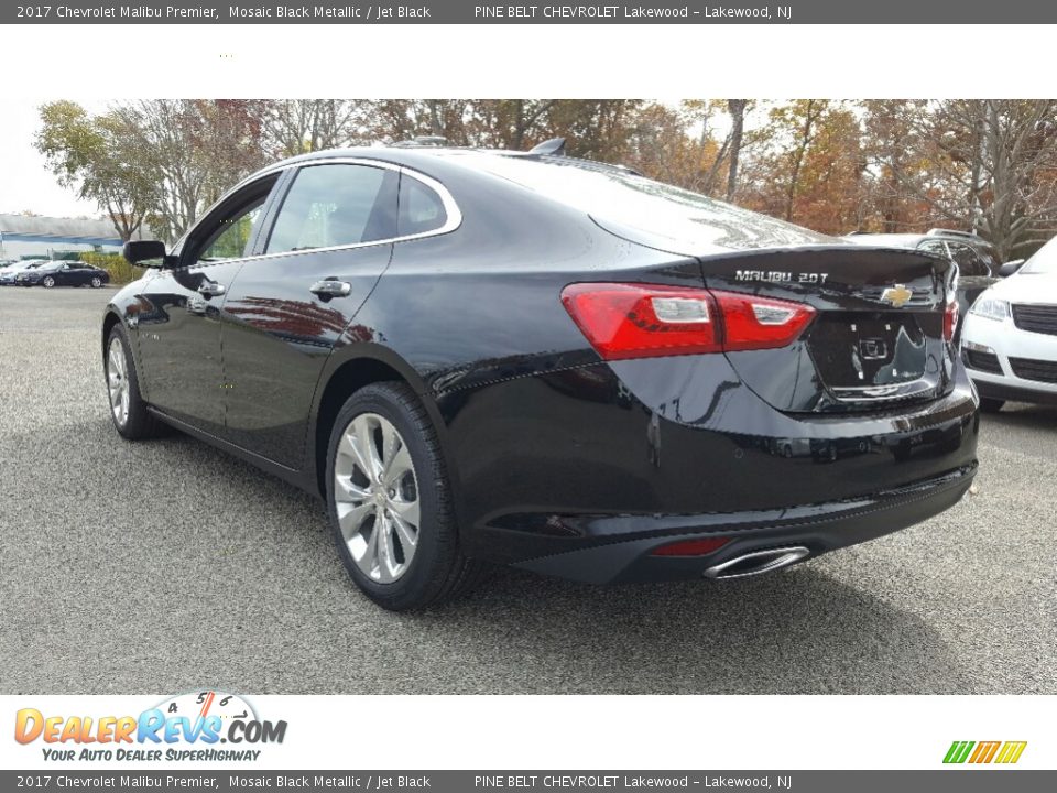 2017 Chevrolet Malibu Premier Mosaic Black Metallic / Jet Black Photo #4