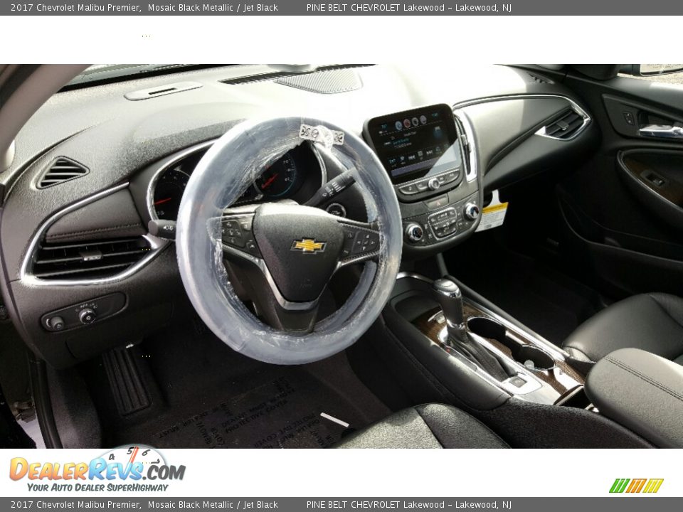 2017 Chevrolet Malibu Premier Mosaic Black Metallic / Jet Black Photo #9
