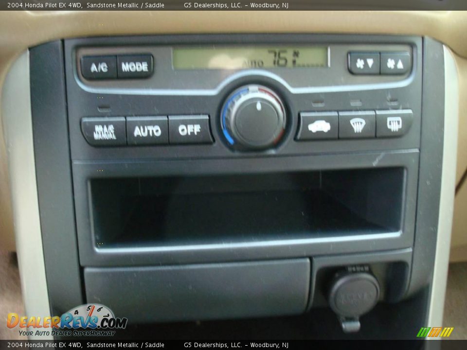 2004 Honda Pilot EX 4WD Sandstone Metallic / Saddle Photo #25