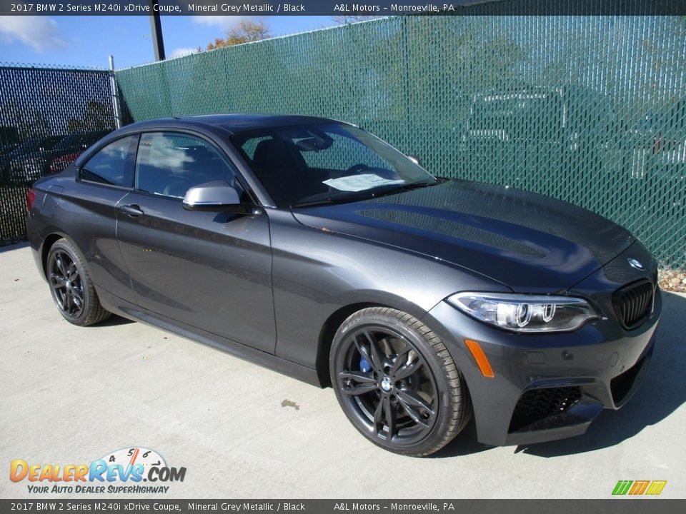 Front 3/4 View of 2017 BMW 2 Series M240i xDrive Coupe Photo #1