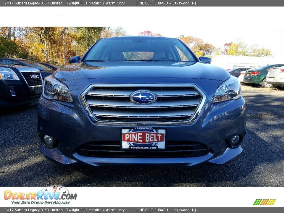 2017 Subaru Legacy 3.6R Limited Twilight Blue Metallic / Warm Ivory Photo #2
