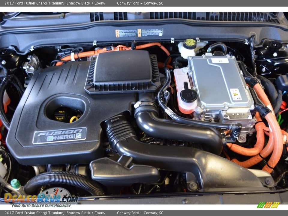 2017 Ford Fusion Energi Titanium 2.0 Liter Atkinson-Cycle DOHC 16-Valve i-VCT 4 Cylinder Energi Plug-In Gasoline/Electric Hybrid Engine Photo #16