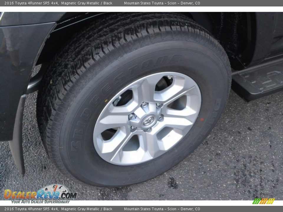 2016 Toyota 4Runner SR5 4x4 Magnetic Gray Metallic / Black Photo #10