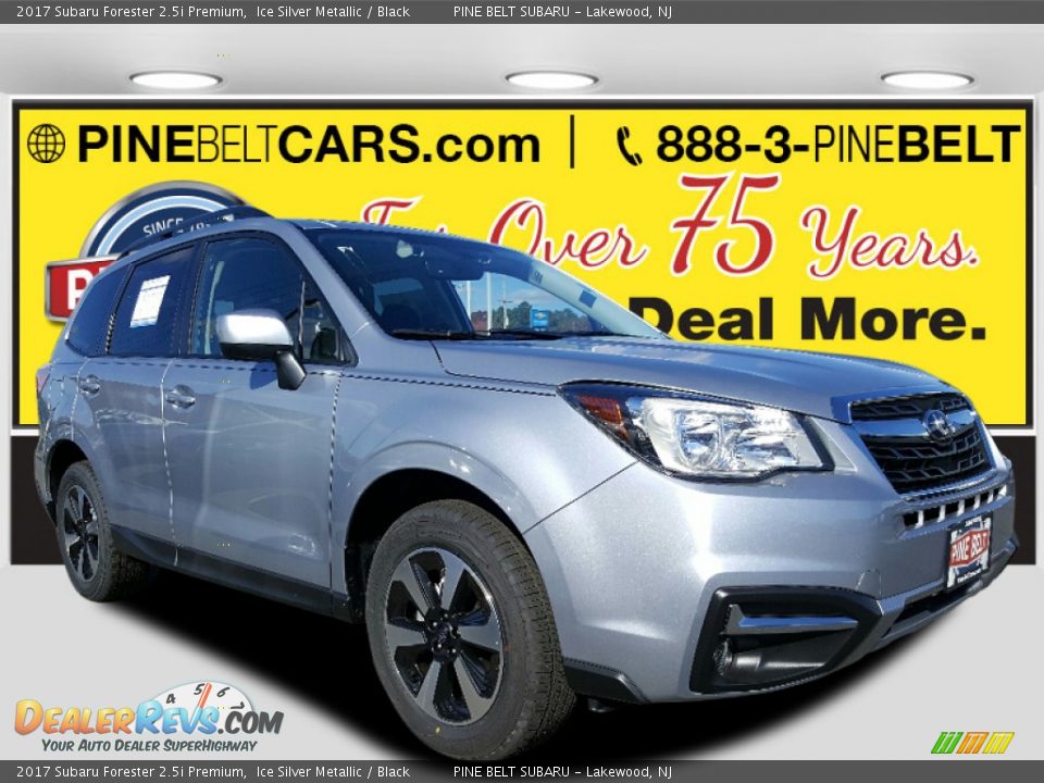 2017 Subaru Forester 2.5i Premium Ice Silver Metallic / Black Photo #1