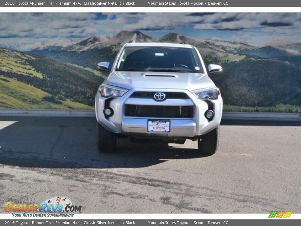 2016 Toyota 4Runner Trail Premium 4x4 Classic Silver Metallic / Black Photo #2
