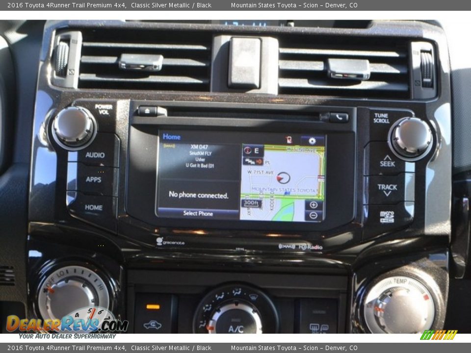 2016 Toyota 4Runner Trail Premium 4x4 Classic Silver Metallic / Black Photo #6