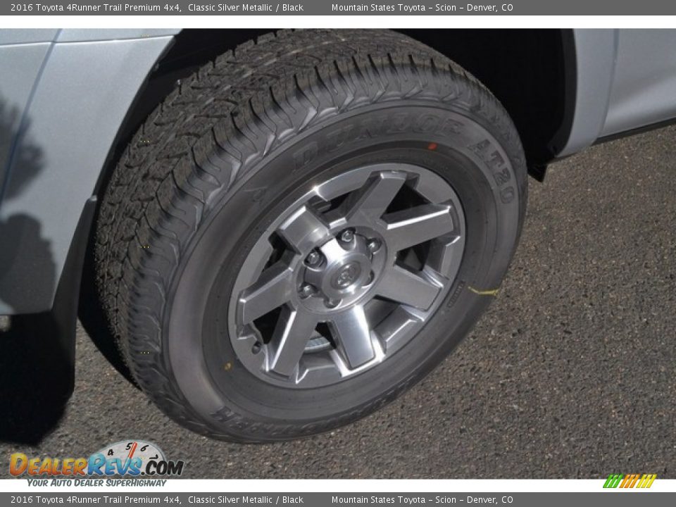 2016 Toyota 4Runner Trail Premium 4x4 Classic Silver Metallic / Black Photo #9