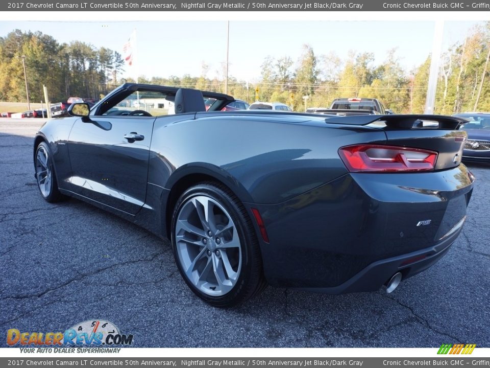 2017 Chevrolet Camaro LT Convertible 50th Anniversary Nightfall Gray Metallic / 50th Anniversary Jet Black/Dark Gray Photo #5