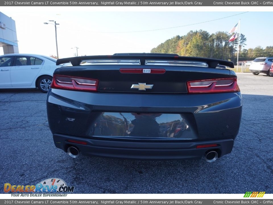 2017 Chevrolet Camaro LT Convertible 50th Anniversary Nightfall Gray Metallic / 50th Anniversary Jet Black/Dark Gray Photo #6
