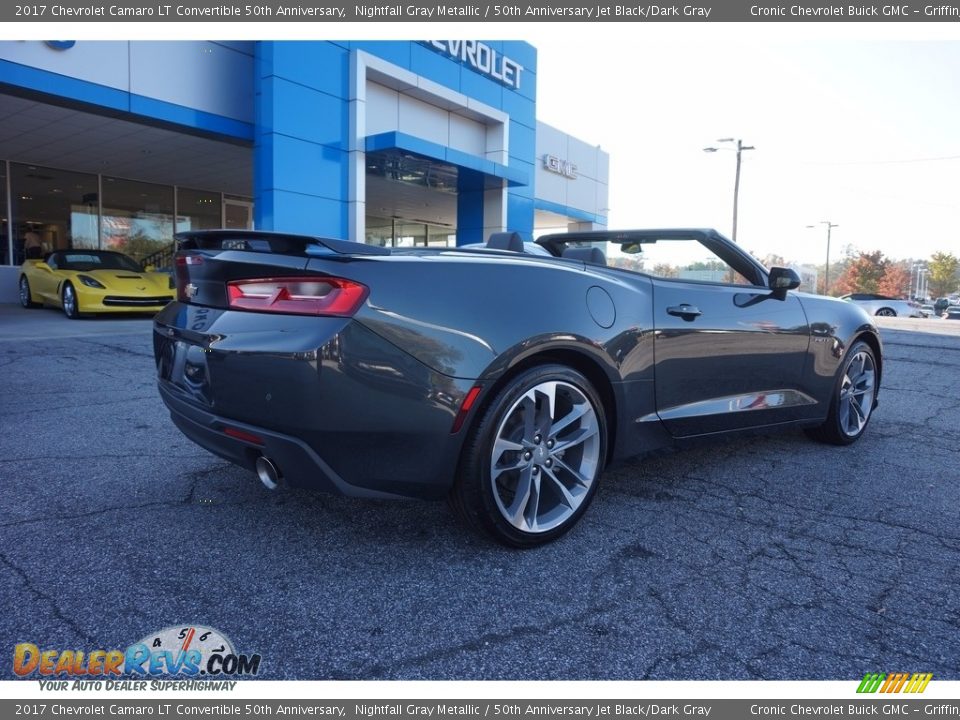 2017 Chevrolet Camaro LT Convertible 50th Anniversary Nightfall Gray Metallic / 50th Anniversary Jet Black/Dark Gray Photo #7