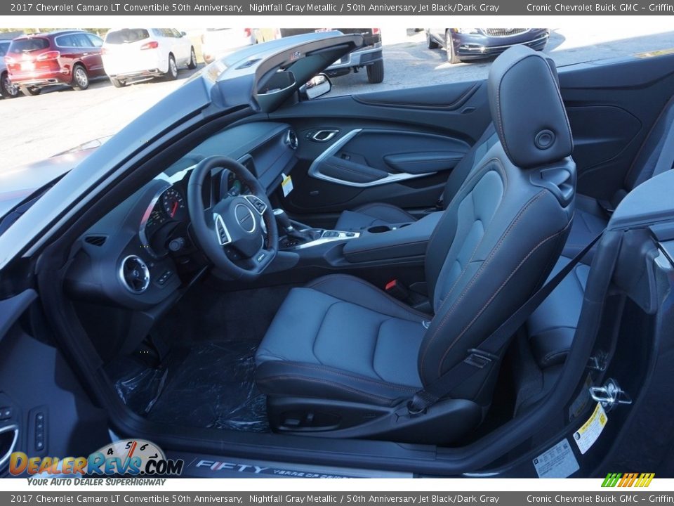 2017 Chevrolet Camaro LT Convertible 50th Anniversary Nightfall Gray Metallic / 50th Anniversary Jet Black/Dark Gray Photo #9