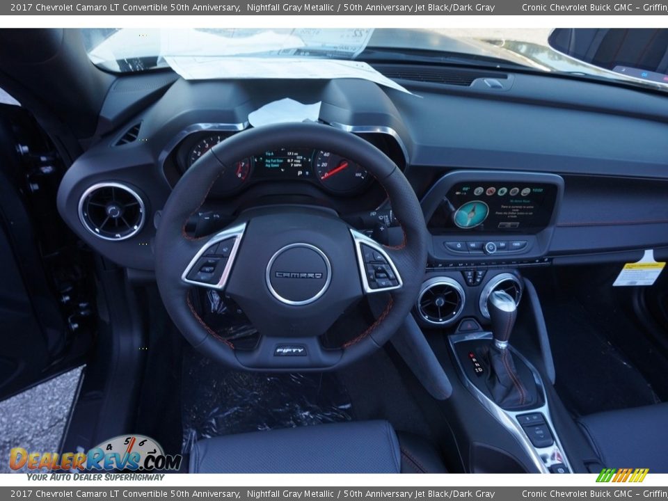 2017 Chevrolet Camaro LT Convertible 50th Anniversary Nightfall Gray Metallic / 50th Anniversary Jet Black/Dark Gray Photo #10