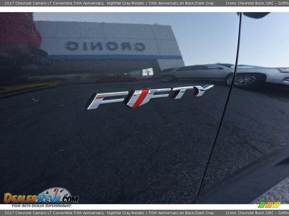 2017 Chevrolet Camaro LT Convertible 50th Anniversary Nightfall Gray Metallic / 50th Anniversary Jet Black/Dark Gray Photo #12