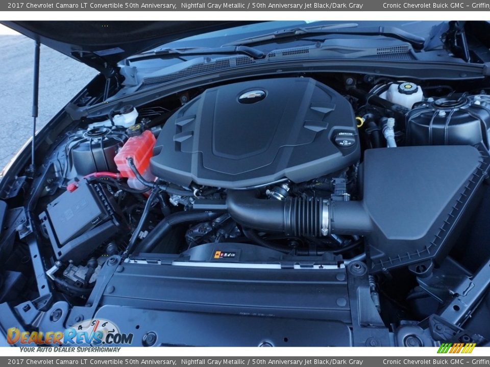 2017 Chevrolet Camaro LT Convertible 50th Anniversary Nightfall Gray Metallic / 50th Anniversary Jet Black/Dark Gray Photo #13