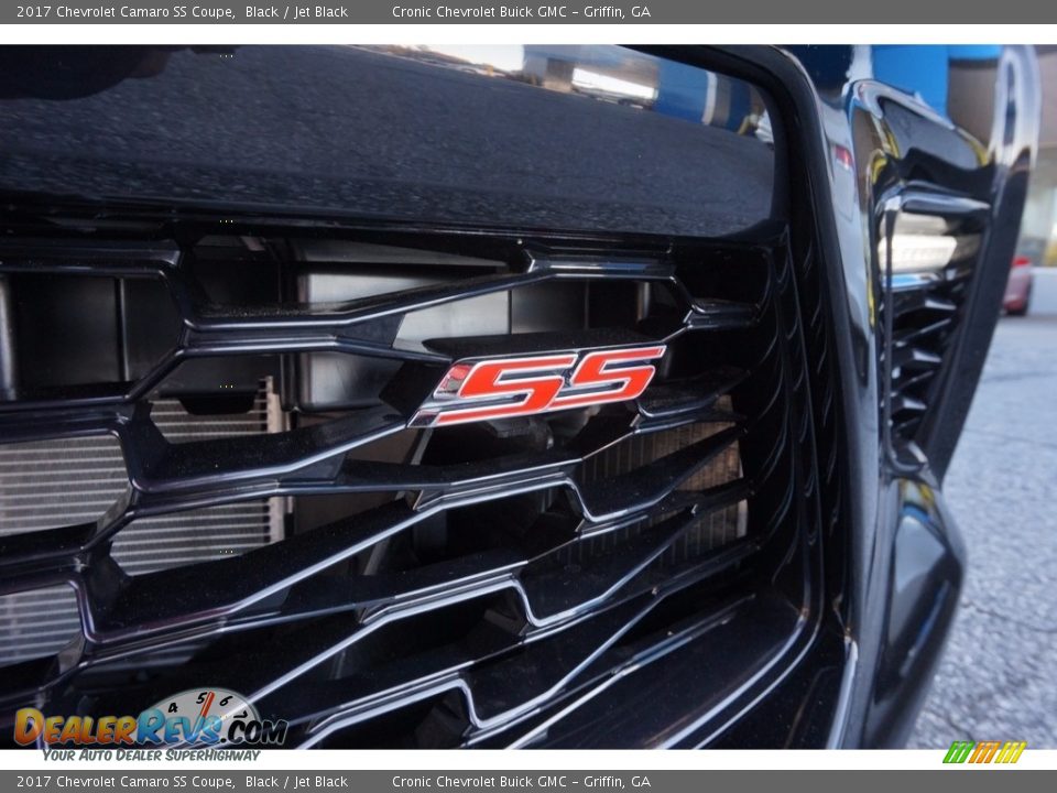 2017 Chevrolet Camaro SS Coupe Black / Jet Black Photo #14