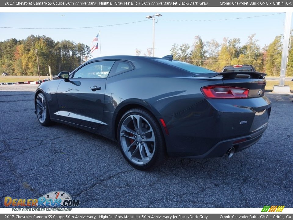 2017 Chevrolet Camaro SS Coupe 50th Anniversary Nightfall Gray Metallic / 50th Anniversary Jet Black/Dark Gray Photo #5