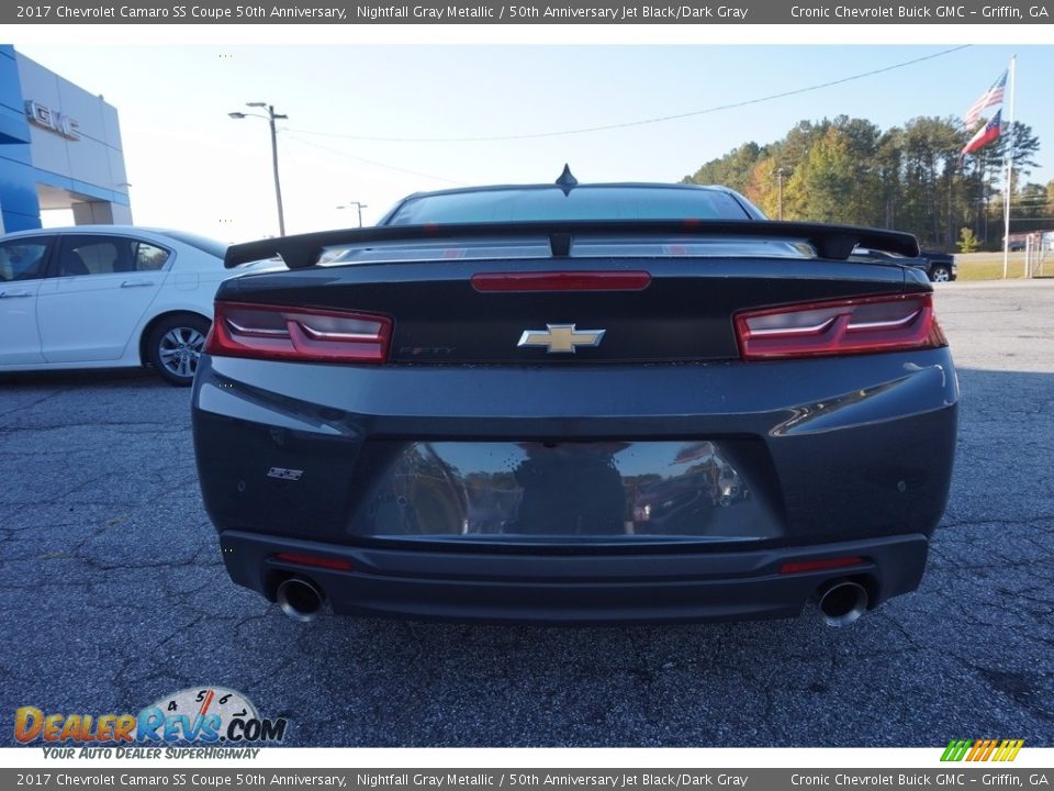 2017 Chevrolet Camaro SS Coupe 50th Anniversary Nightfall Gray Metallic / 50th Anniversary Jet Black/Dark Gray Photo #6