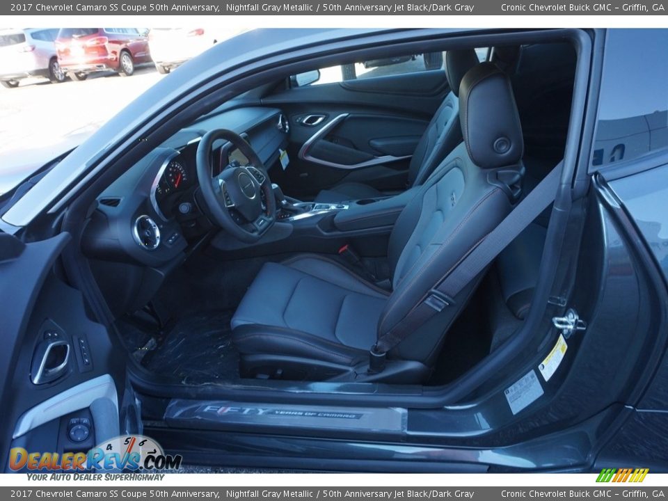 2017 Chevrolet Camaro SS Coupe 50th Anniversary Nightfall Gray Metallic / 50th Anniversary Jet Black/Dark Gray Photo #9