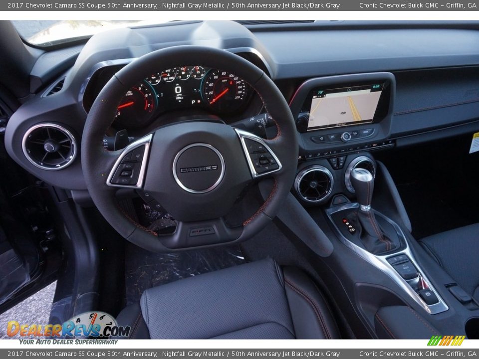 2017 Chevrolet Camaro SS Coupe 50th Anniversary Nightfall Gray Metallic / 50th Anniversary Jet Black/Dark Gray Photo #10