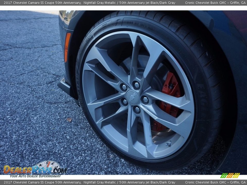 2017 Chevrolet Camaro SS Coupe 50th Anniversary Nightfall Gray Metallic / 50th Anniversary Jet Black/Dark Gray Photo #11