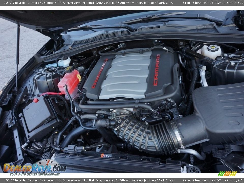 2017 Chevrolet Camaro SS Coupe 50th Anniversary Nightfall Gray Metallic / 50th Anniversary Jet Black/Dark Gray Photo #12