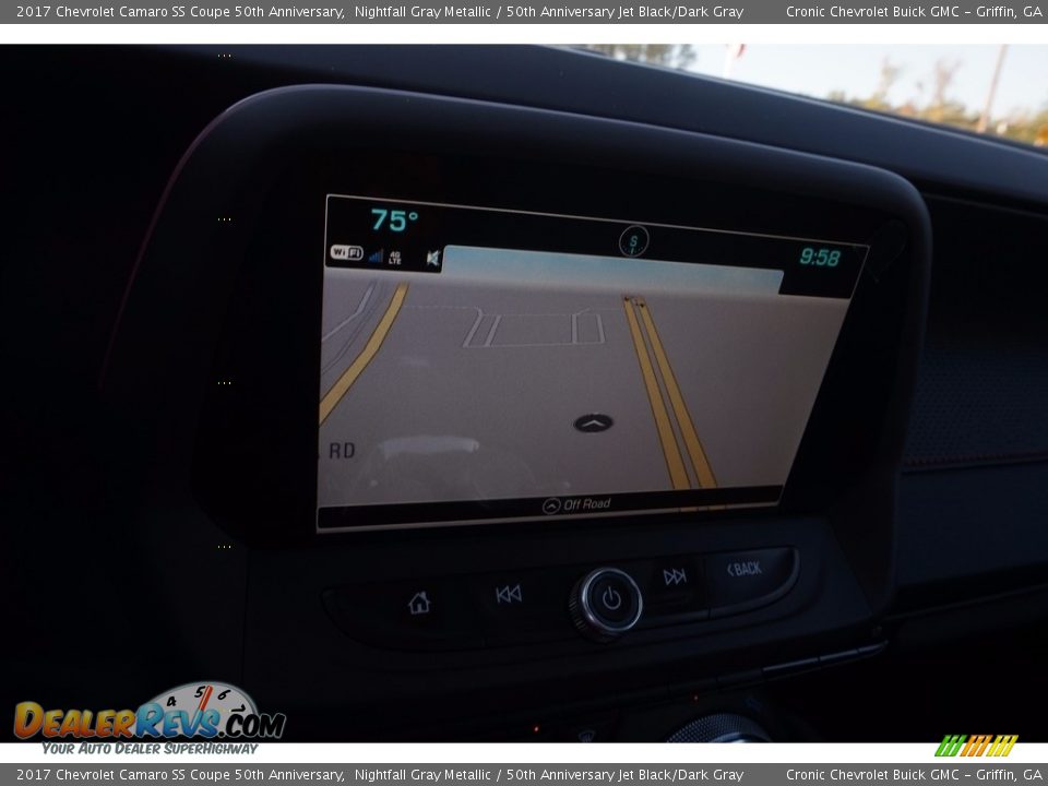 2017 Chevrolet Camaro SS Coupe 50th Anniversary Nightfall Gray Metallic / 50th Anniversary Jet Black/Dark Gray Photo #15