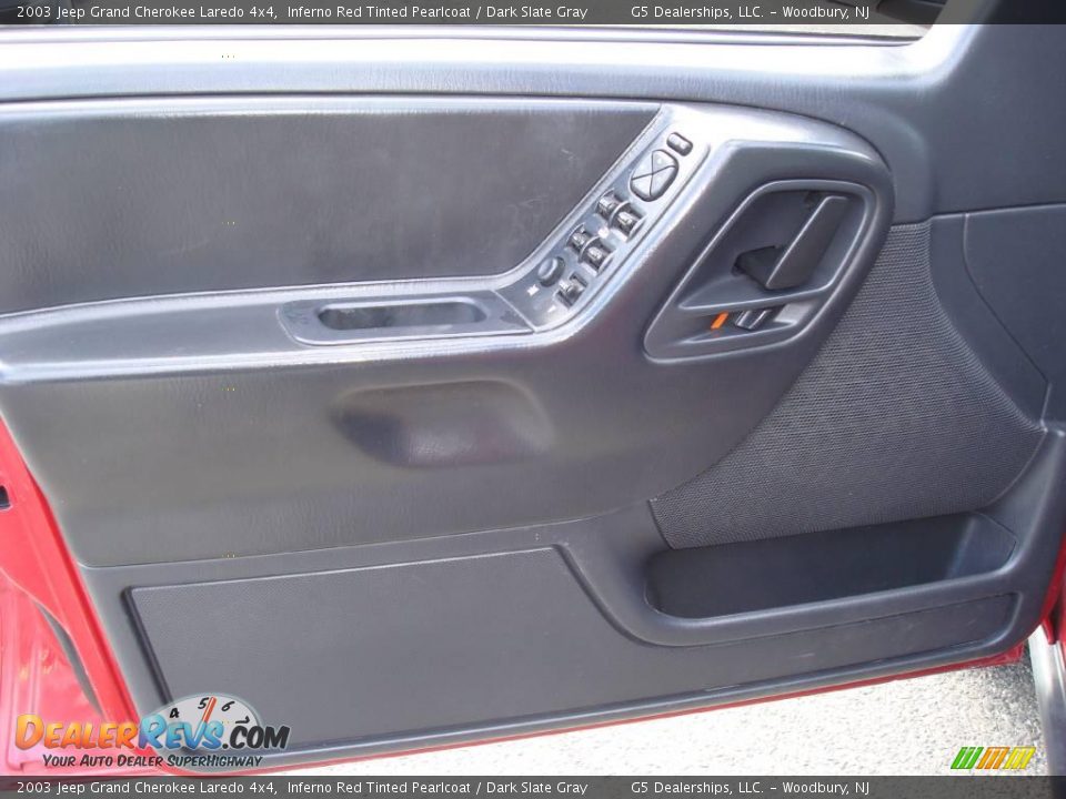 2003 Jeep Grand Cherokee Laredo 4x4 Inferno Red Tinted Pearlcoat / Dark Slate Gray Photo #11