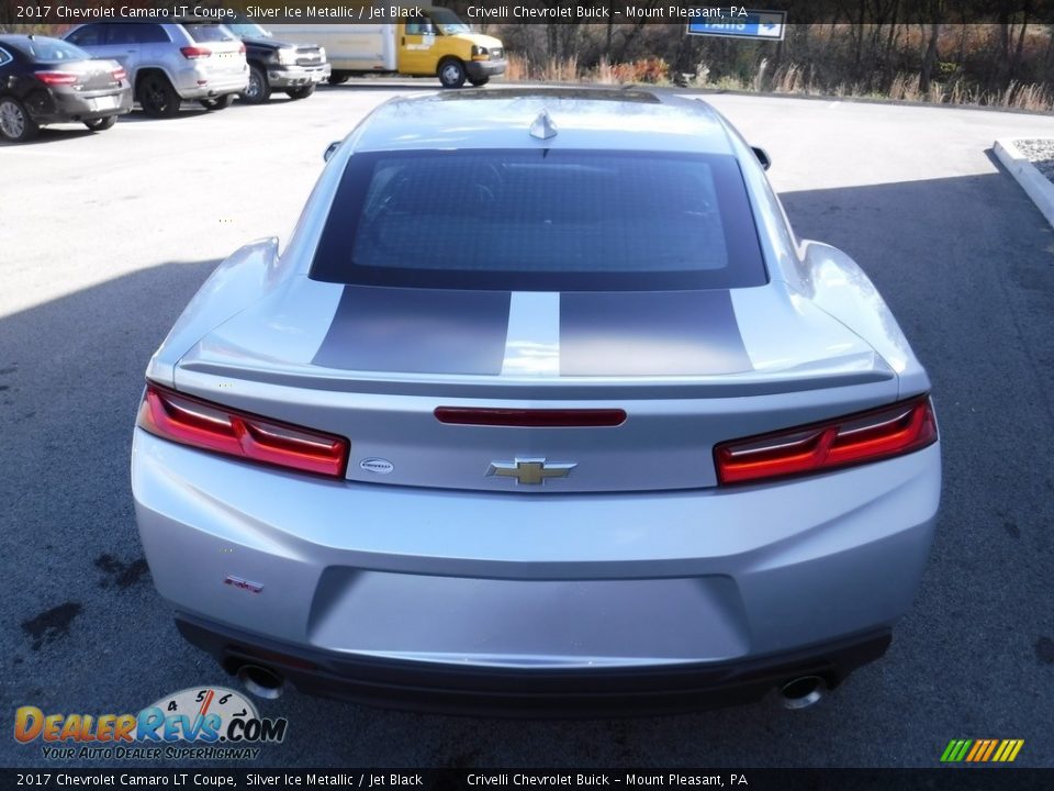 2017 Chevrolet Camaro LT Coupe Silver Ice Metallic / Jet Black Photo #9